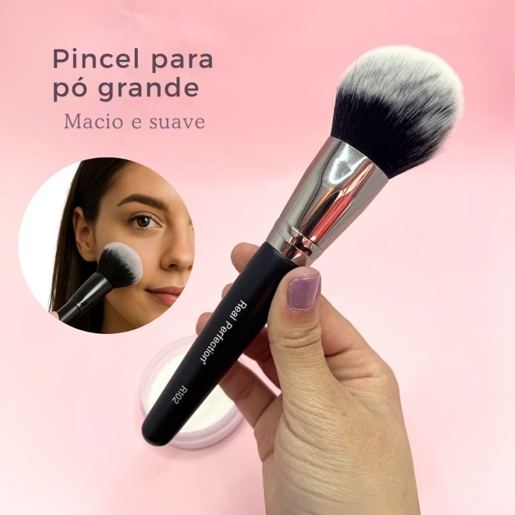 Pincel Profissional para Maquiagem Blush Base Contorno Ferramentas para Maquiagem Pincel Macio em Oferta na Shopee