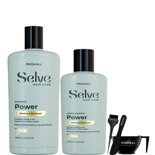 Kit Fortalecimento Capilar Selve Power Anti Quebra e Volume em Oferta na Shopee