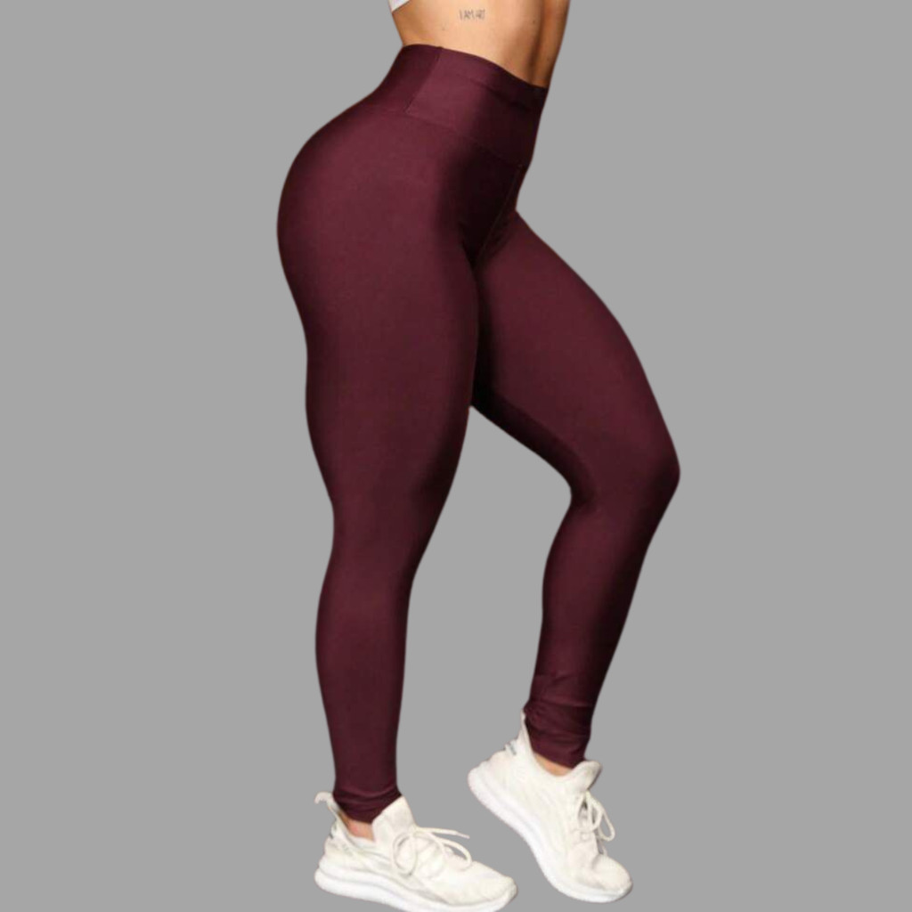 Calça Legging Plus Size Feminina Suplex Não Fica Transparente Academia fitness Treino