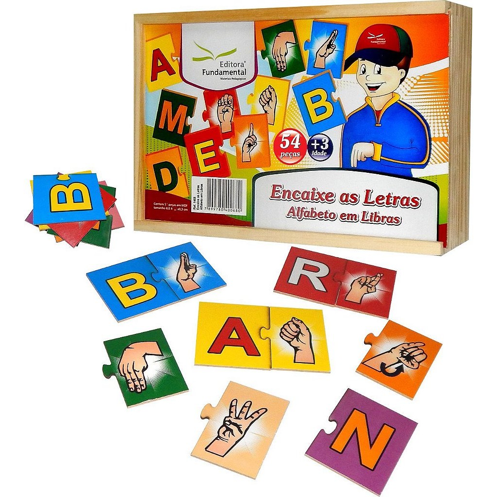 Alfabeto de Encaixe em Libras: Onde Comprar | BuscaProdutos