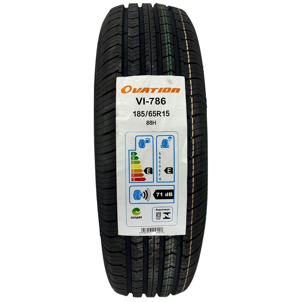 Pneu 185/65R15 Ovation VI786 Aro 15 Corolla Civic Voyage Siena Prisma Logan Versa Segurança Conforto em Oferta na Shopee