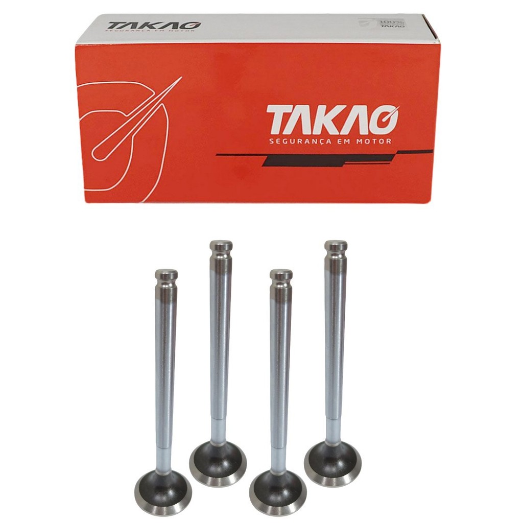 Jogo Valvulas Escape TAKAO Para Premio Elba Fiorino Palio 1.6r 8v em Oferta na Shopee