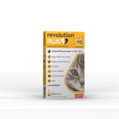 Antipulgas Revolution Plus 1,25 A 2,5Kg C/1 Pipeta Zoetis