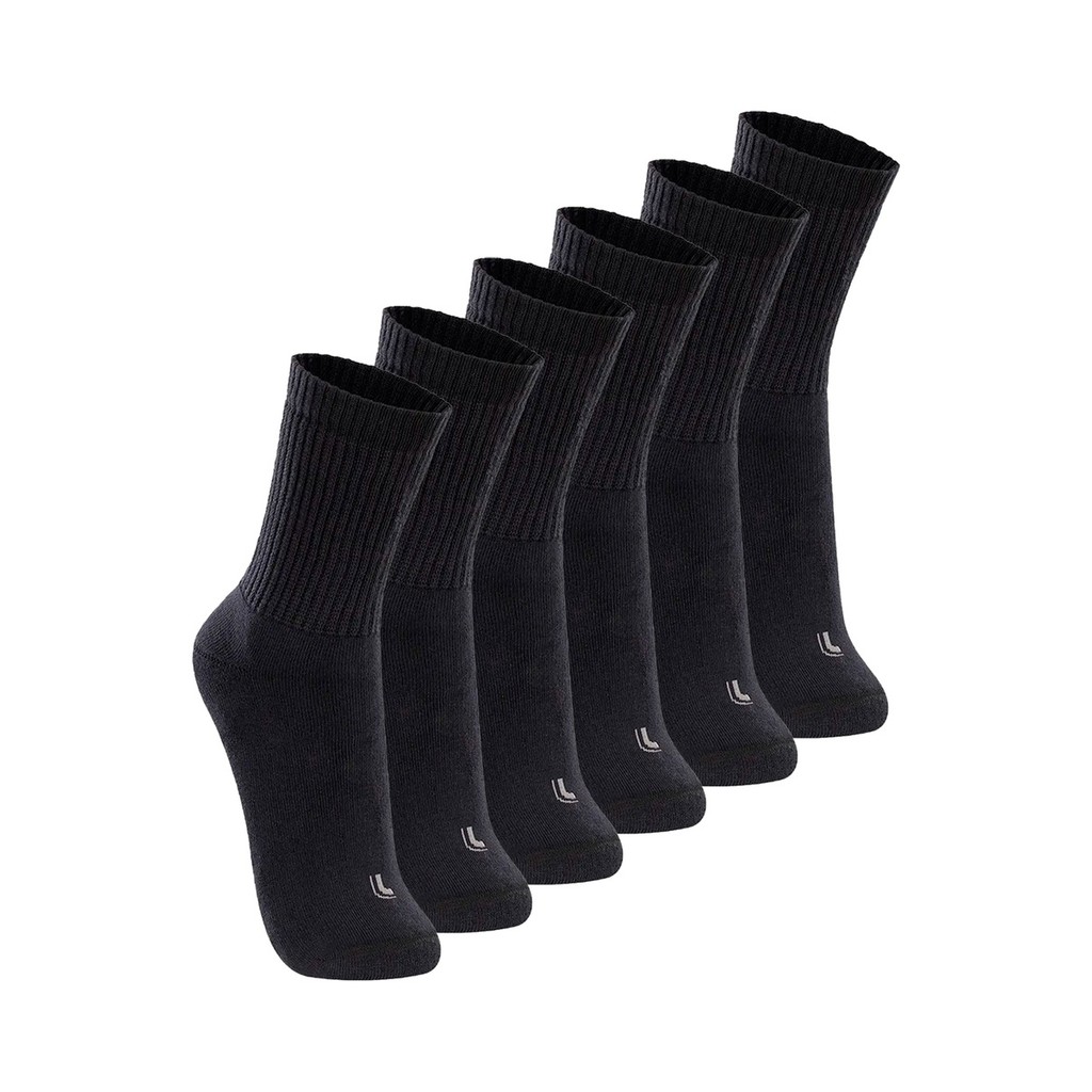 Kit com 6 Pares de Meias Esportiva Cano Longo Lupo 3250-001 em Oferta na Shopee