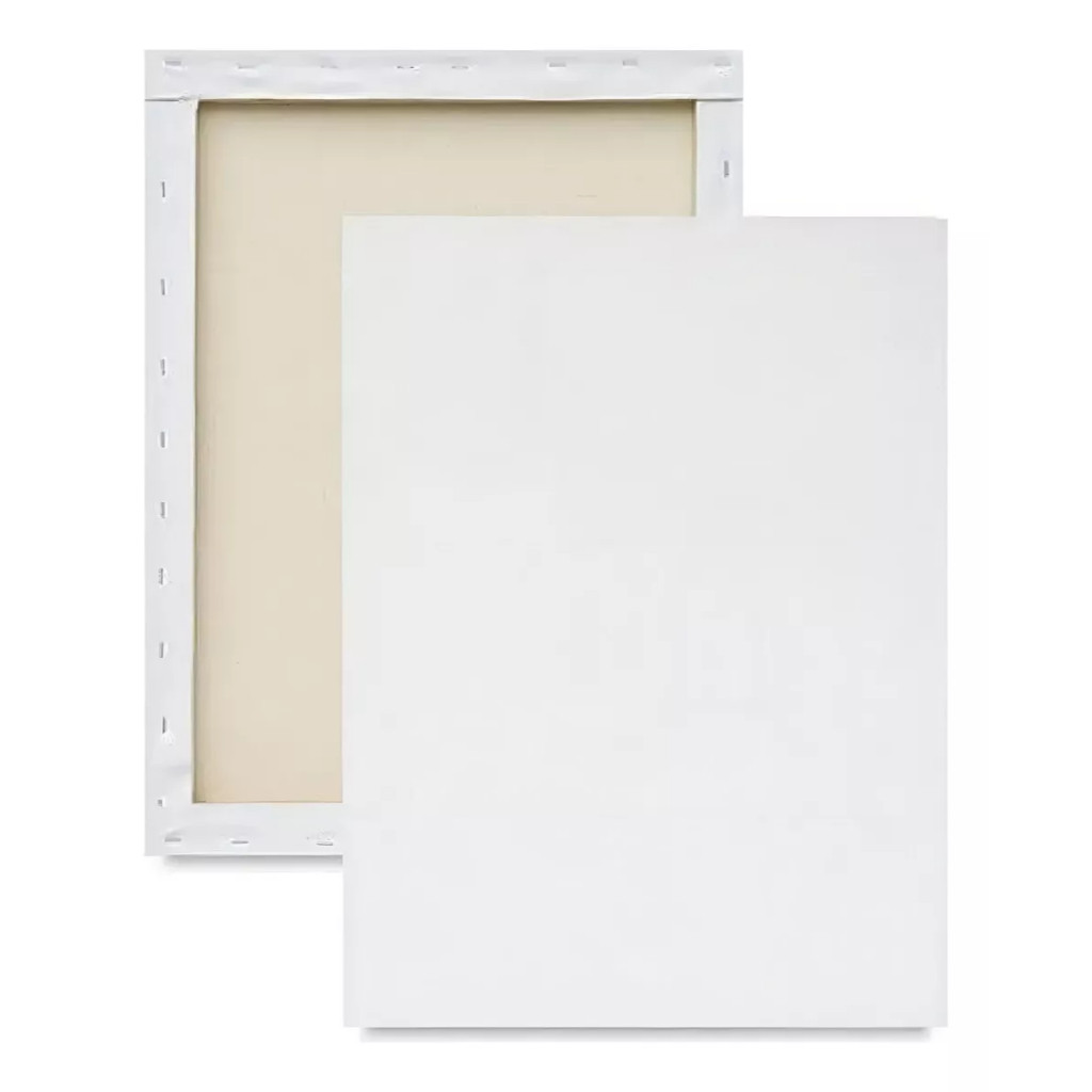 Kit 2 Telas De Pintura 60x40 Grampeadas Desenho Profissional Artes Artístico