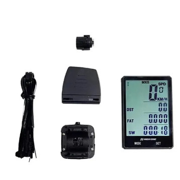Ciclo Computador 20 Funcoes Wireless C/Luz Pto High One