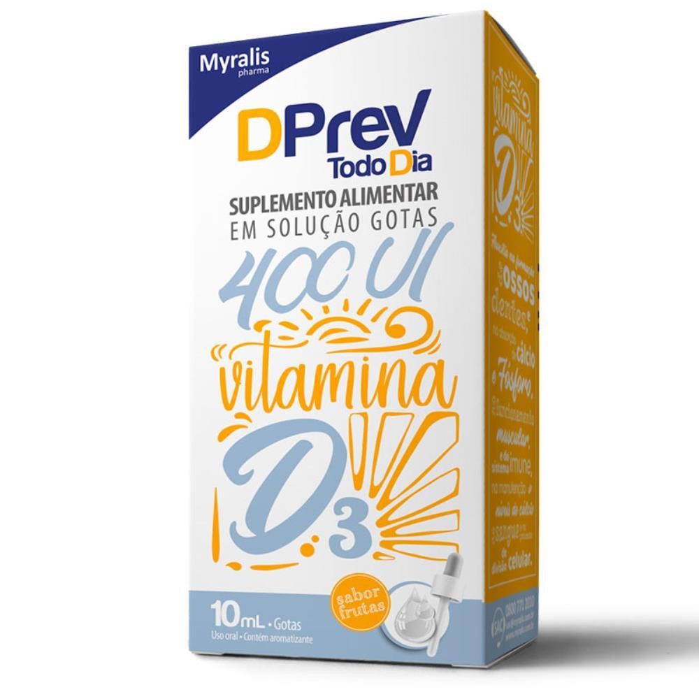 Dprev Todo Dia 400Ui Com 10Ml em Oferta na Shopee