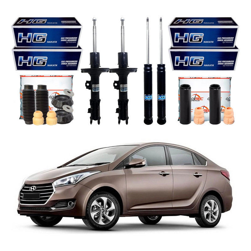 Amortecedor Dianteiro Traseiro Hb20s 1.0 1.6 2016 A 2019 em Oferta na Shopee