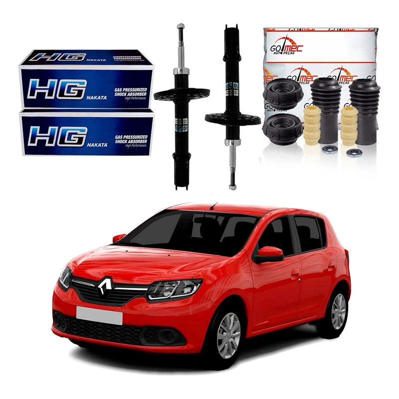 Kit Amortecedor Dianteiro' Sandero 1.0 2015 A 2016