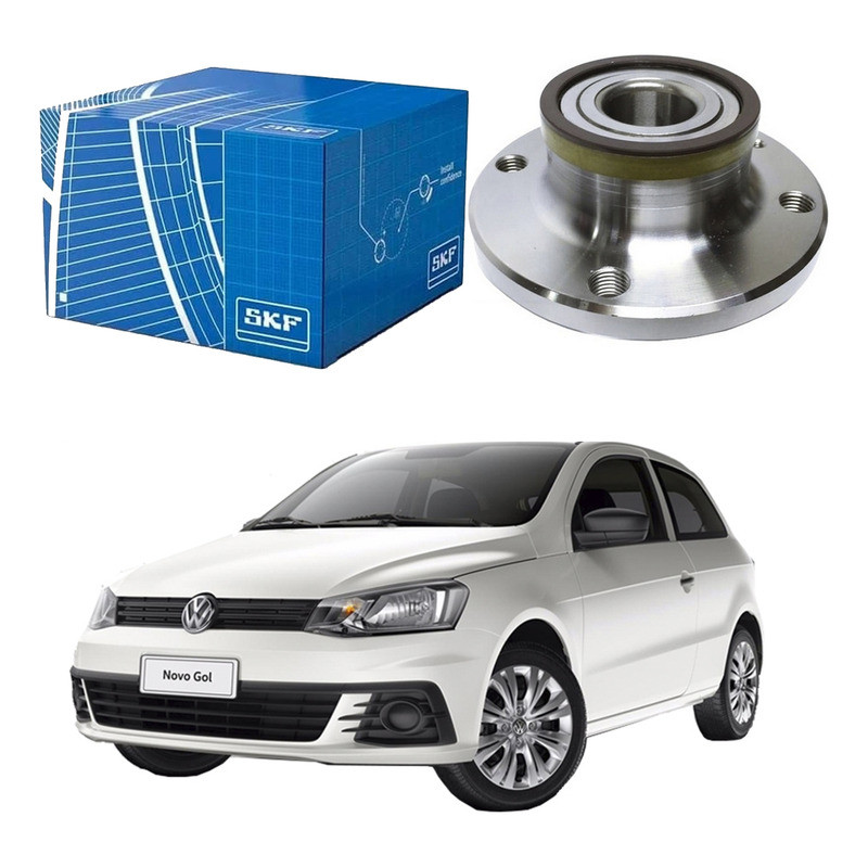 Cubo Roda Traseira Skf Gol G7 1.0 1.6 Com Abs 2016 A 2021