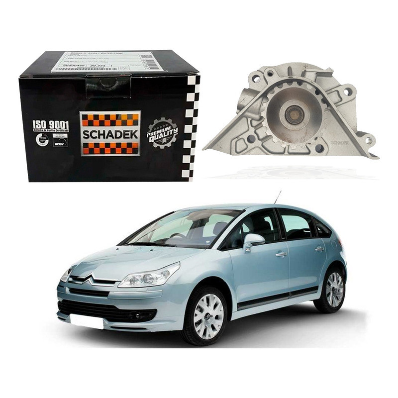 Bomba Dagua 4 Furos Citroën C4 2.0 2009 A 2015