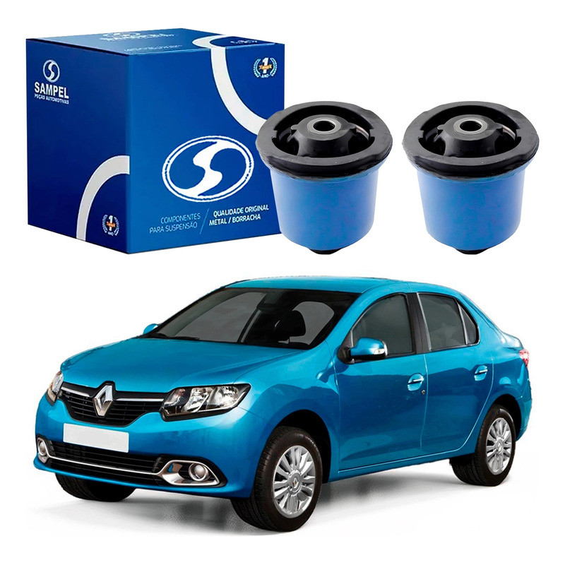 Par Bucha Eixo Traseiro Logan 1.0 2017 A 2020