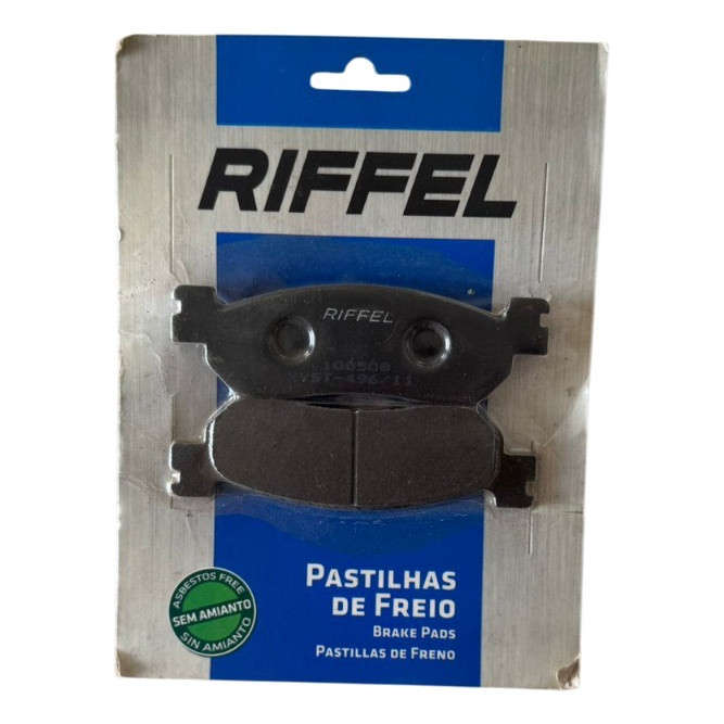 Pastilha De Freio Dianteira Riffel Yamaha Neo At 115