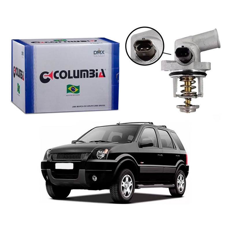 Valvula Termostatica Ecosport 1.6 Flex 2003 A 2008 em Oferta na Shopee