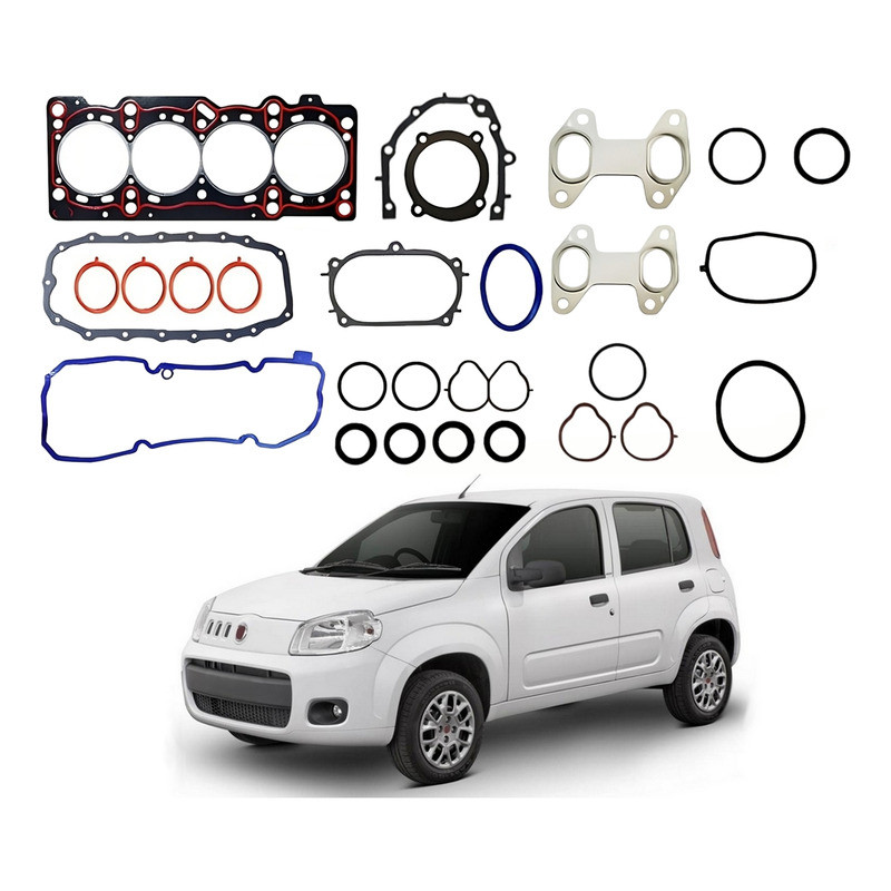Jogo Junta Motor Bastos Uno 1.4 Evo 2010 A 2016