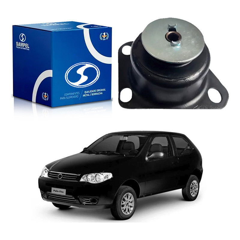 Coxim Motor Sampel Palio 1.0 2004 A 2010 em Oferta na Shopee