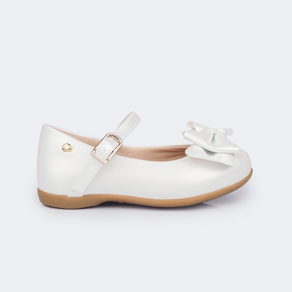 Sapatilha Infantil Bailarina com Laço e Pingente em Oferta na Shopee