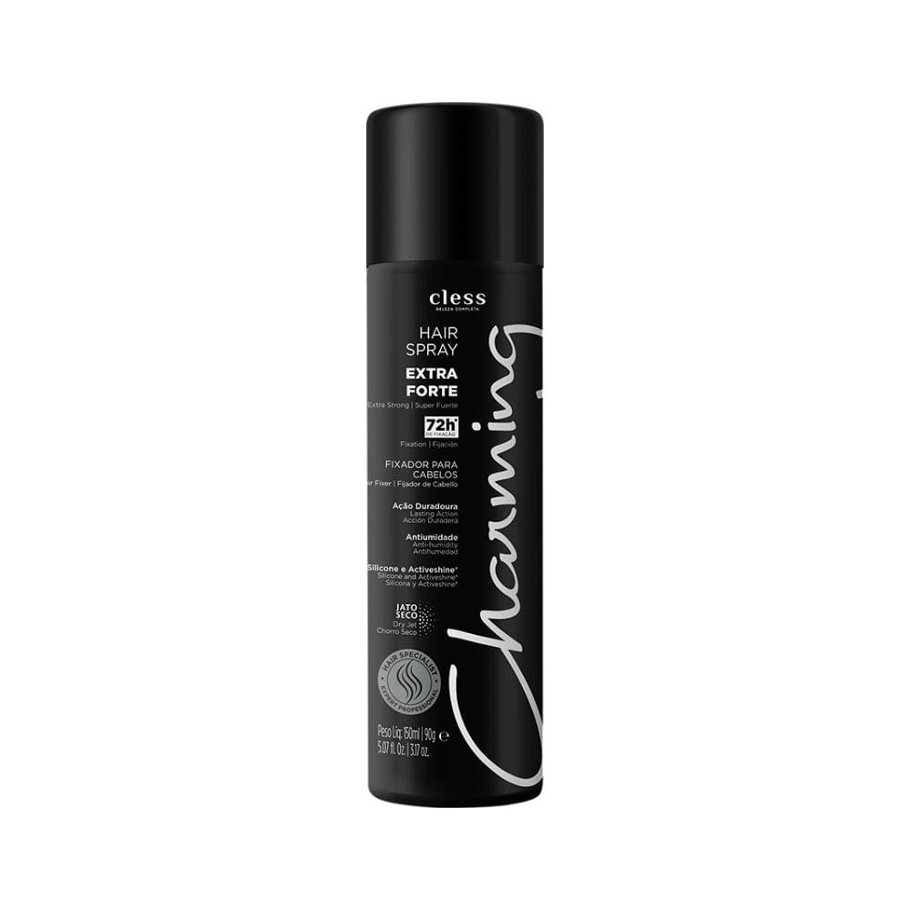 Fixador Para Cabelo Charming 150Ml Extra Forte Spray em Oferta na Shopee