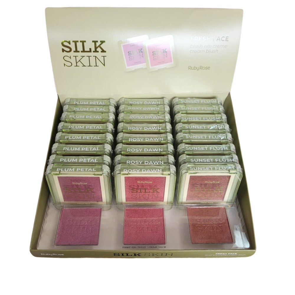 Box G2 Blush Silk Skin Fresh Face C/24 Un Ruby Rose Plum Petal Rosy Dawn Sunset Flush