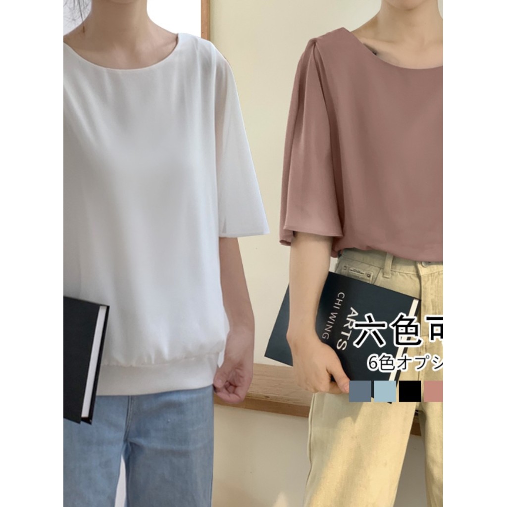 Comércio exterior transfronteiriço venda quente estilo japonês coreano lot 2023 verão sem mangas Bat camisa solta em tor