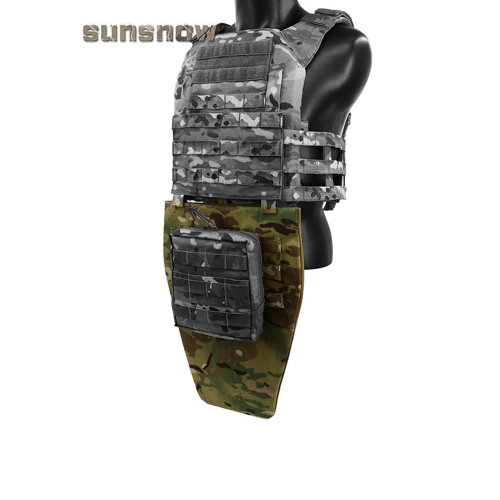 Sun Snow Mordor Tac Colete Tático Colete Proteção de Virilha Defletor Protetor Módulo Adicional Placa de Suspensão Infer