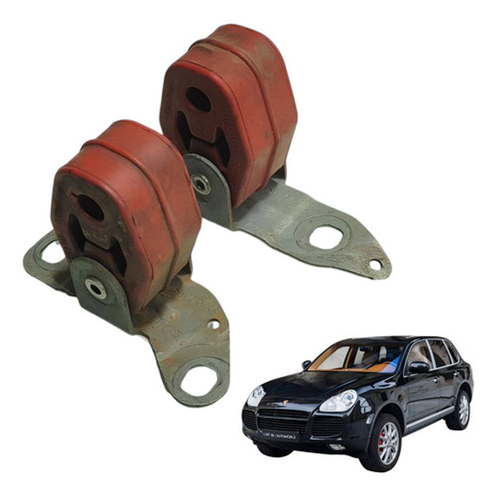 Par Coxim Escapamento Porsche Cayenne 4.5 V8 2004 2005 2006