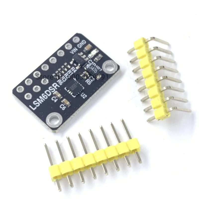 Módulo DC3.3-5V LSM6DSR , sensor De Ângulo Tridimensional , Acelerador De Três Eixos , Giroscópio De Seis H