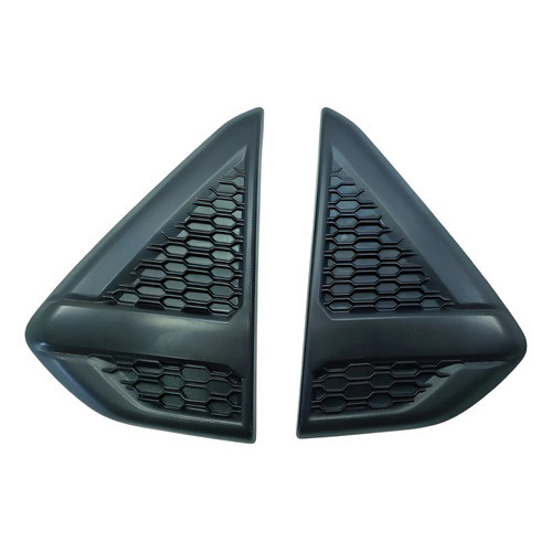 Aplique Paralama Dianteiro Fiat Strada Endurance 2021 Par Preto
