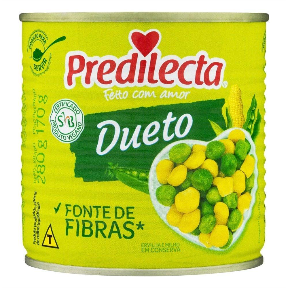 Dueto Milho/Ervilha Predilecta 170g Embalagem com 24 Unidades