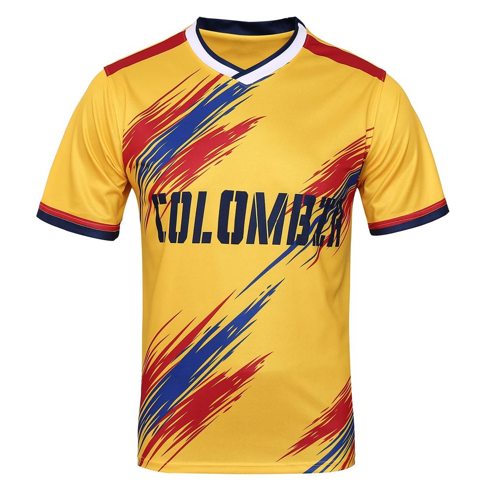 SINLEISI 2026 Camisa de Futebol Fã da Copa do Mundo - Argentina, Brasil, México, Canadá, Estados Unidos, Colômbia