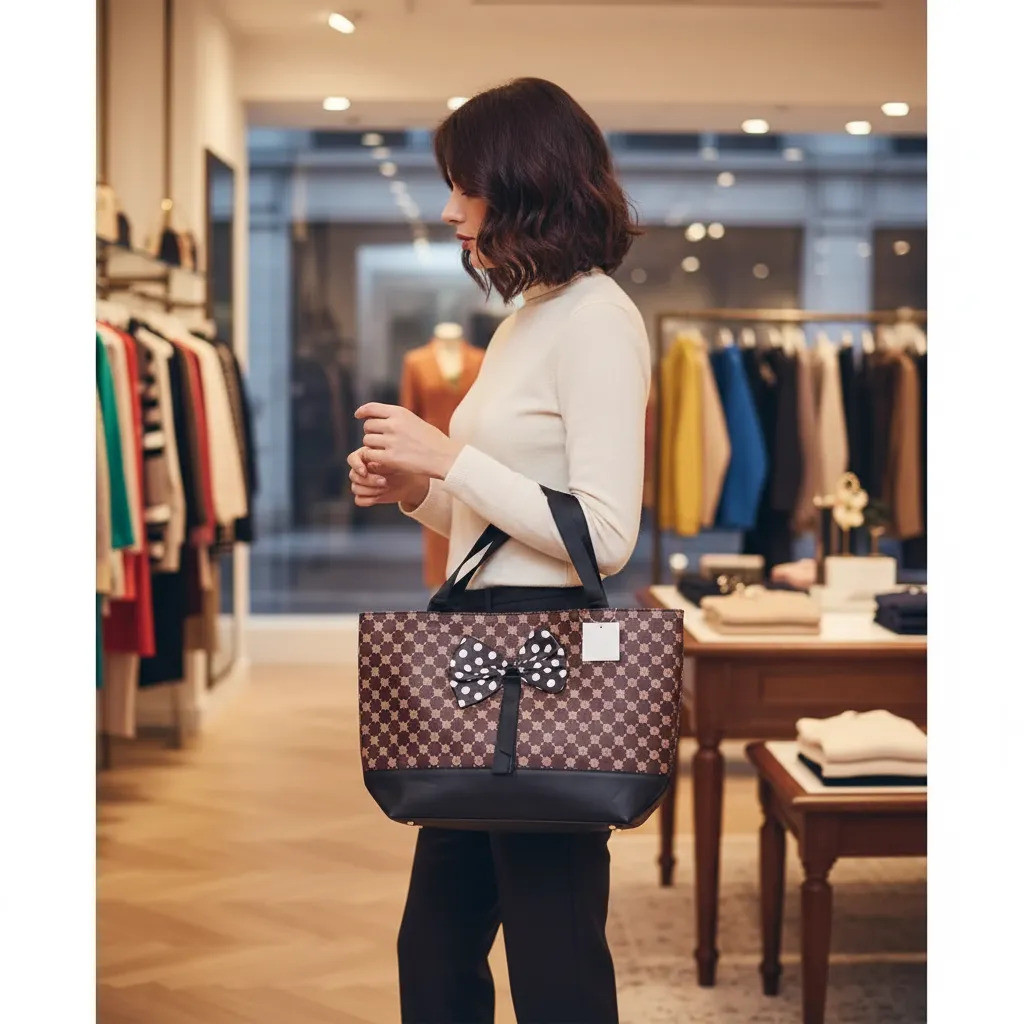 Bolsas De Ombro Estampadas Aleatórias Em Queima De Estoque