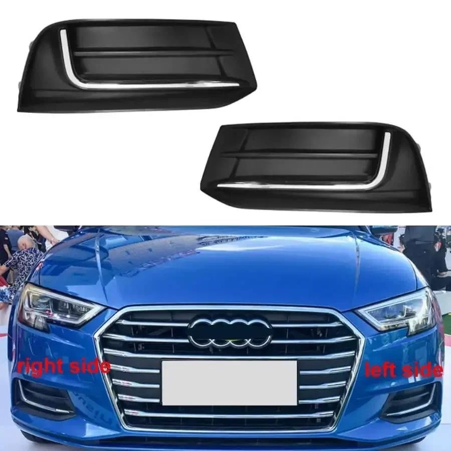 Para Audi A3 2017 2018 2019 2020 Sedan Alta Configuração Luz De Nevoeiro Quadro Ventilação Grade Do Carro Auto Amorteced