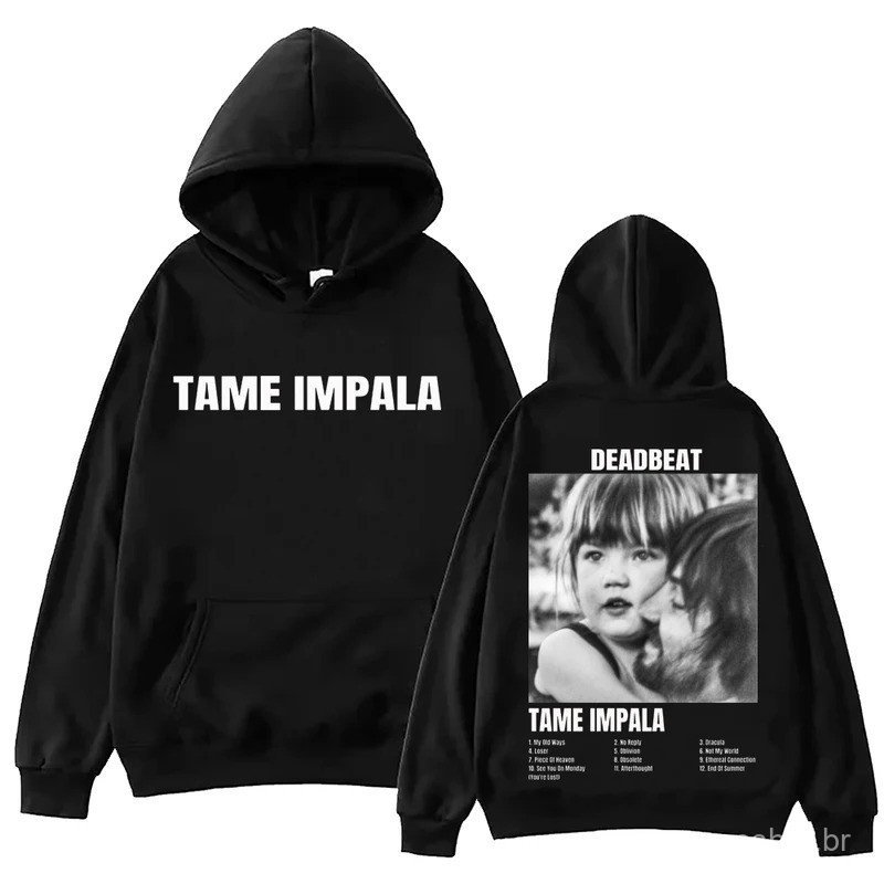 Tame Impala Deadbeat Hoodie Man Woman Harajuku Long Sleeve Pullover Tops Sweatshirt Gift