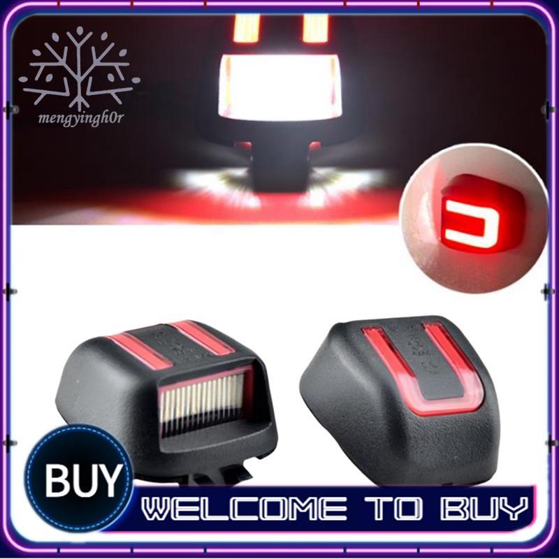 Carro LED Luzes De Matrícula Para Navara D40 Equator Luz De Cor Dupla
