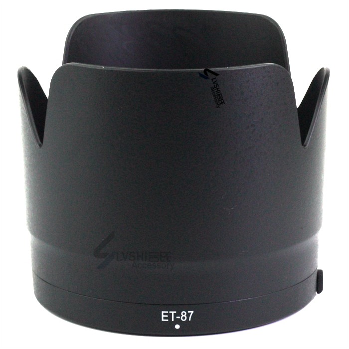 Capa ET-87 para Canon EF70-200mm IS II Segunda Geração Pequeno Coelho Branco Lente Capa Fivela Traseira