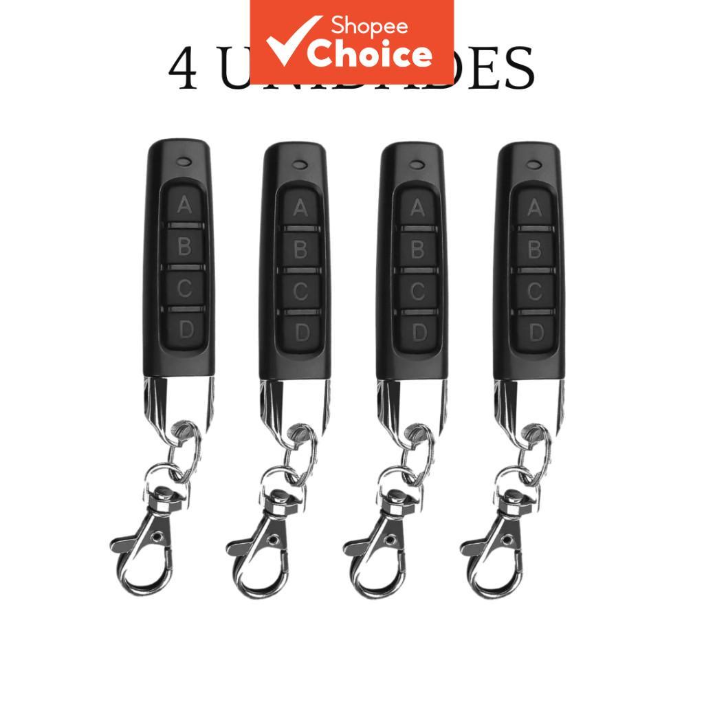 A 433MHz Auto Copy Controle Remoto de Portão Elétrico Abridor de Garagem Controlador Remoto Duplicador Clonador
