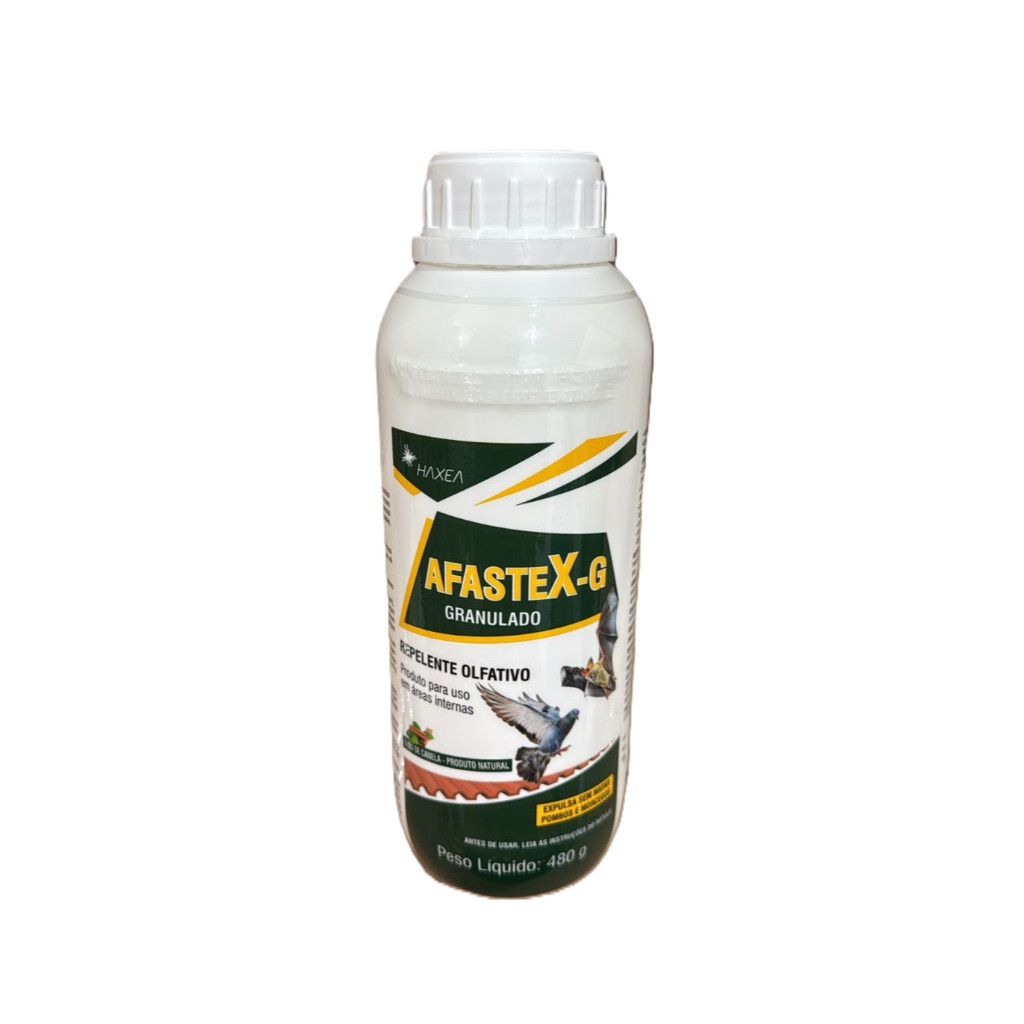 Afastex Repelente Granulado Afasta Pombos E Morcegos 480GR