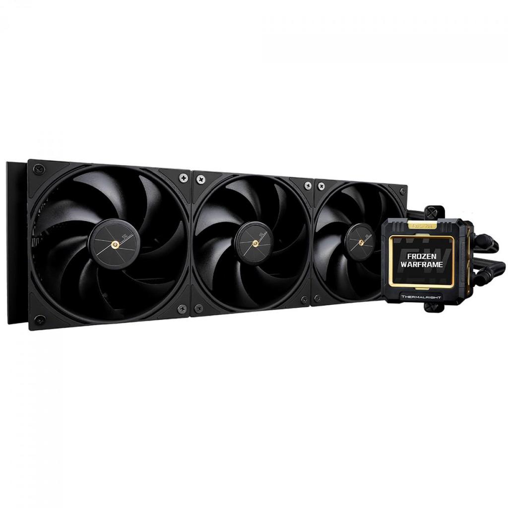 Water Cooler Thermalright Frozen Warframe 360 Black, 360mm, Display LCD, Intel/AMD, Preto