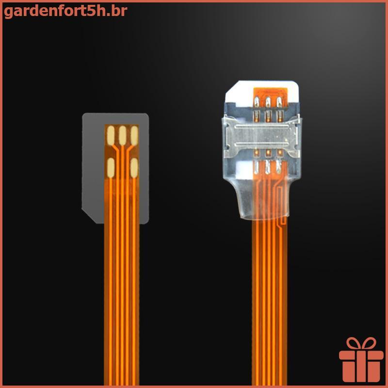 GARDE 1 Pçs Antigo Cartão De Memória De Ativação Do Telefone Móvel Frente Extensor De Cabo Plano De Extensão Positivo Si