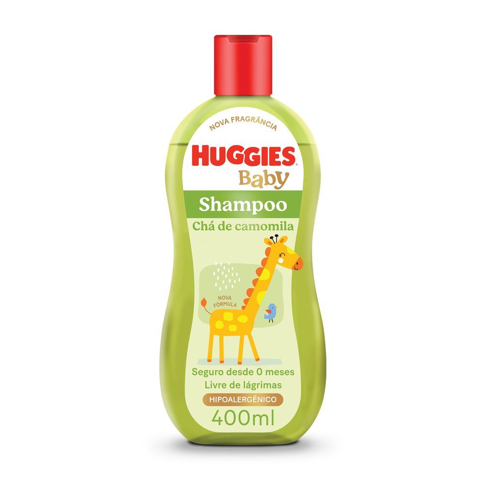Shampoo Huggies Hora de Sonhar para bebê 400ml