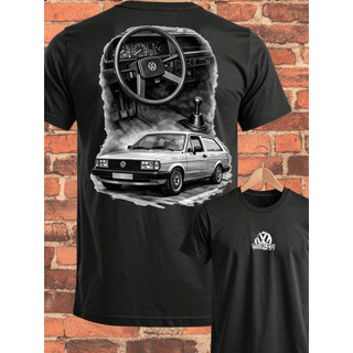 Camiseta Masculina Parati Quadrada - Camisa Streetwear Unissex 100% Algodão Plus Size