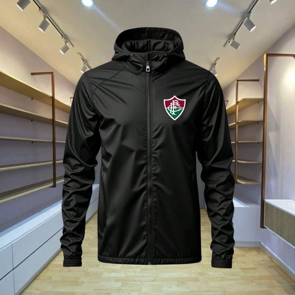 Blusa Corta Vento Jaqueta Masculina Premium Streetwear Fluminense Fluzao
