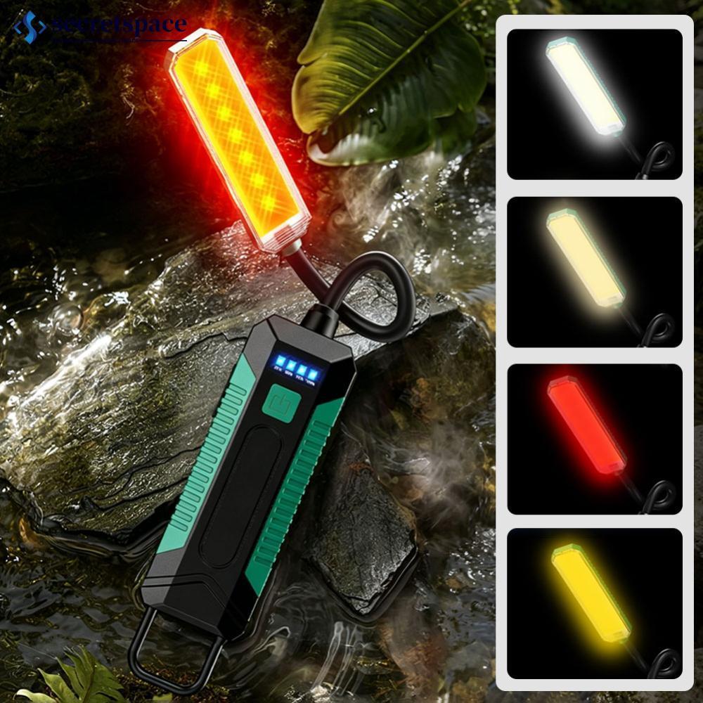 SECRETSPACE 360 Mangueira Flexível Lanterna LED Iluminação De Emergência Ao Ar Livre Lâmpada Reparo Do Carro 4 Cores COB