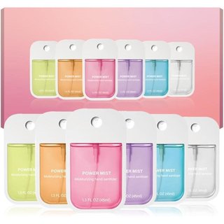 Conjunto de 6 peças de spray hidratante para mãos para adultos, spray hidratante para mãos com névoa potente, marca XJAL