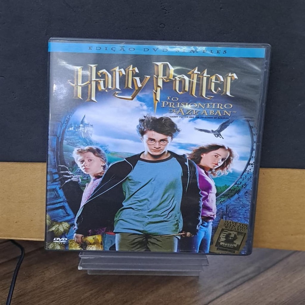 DVD HARRY POTTER E O PRISIONEIRO DE AZKABAN (edição dvd simples) direção -