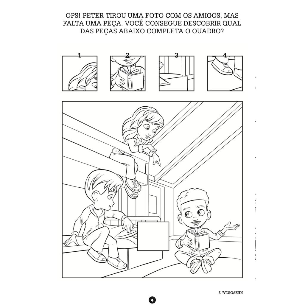 Colorir com Atividades Educativas Marvel | Spidey — imagem 2 de 2