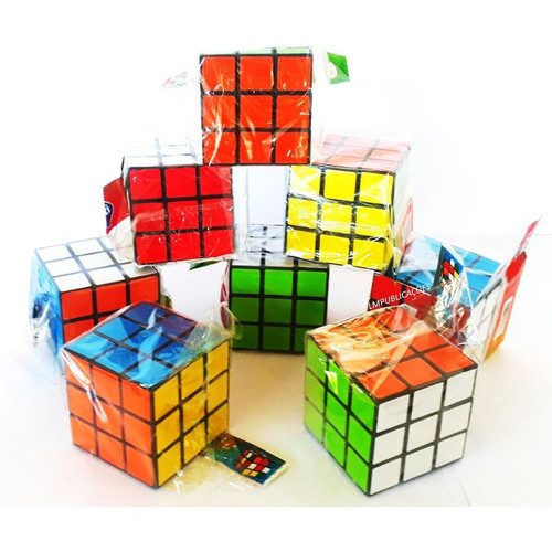 Kit 400 Cubo Mágico - Lembrancinha Atacado Festa Junina Aniversário Brinquedo Natal Dia d…