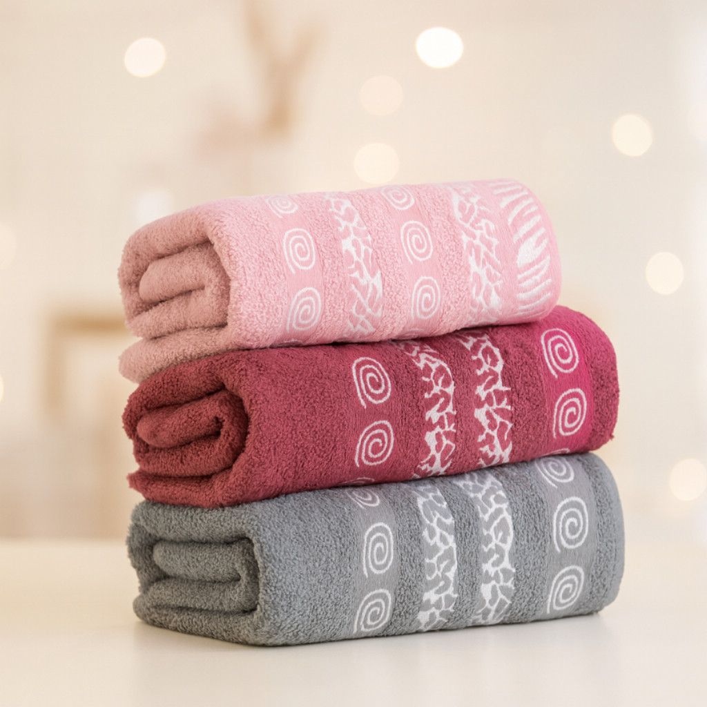 Kit com 3 Toalhas de Rosto para Banheiro 35x75cm em Algodão

Toalhas macias, cheirosas e c...