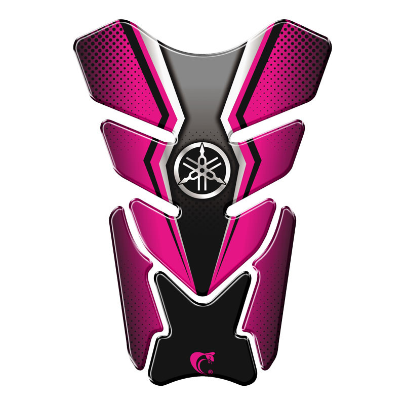 Adesivo Resinado Protetor De Tanque Moto qualquer moto Yamaha Pink