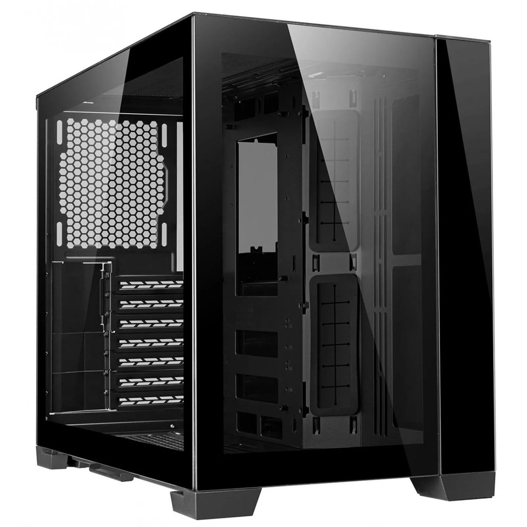 Gabinete Lian Li Dynamic Mini, Mini Tower, Vidro Temperado, Preto